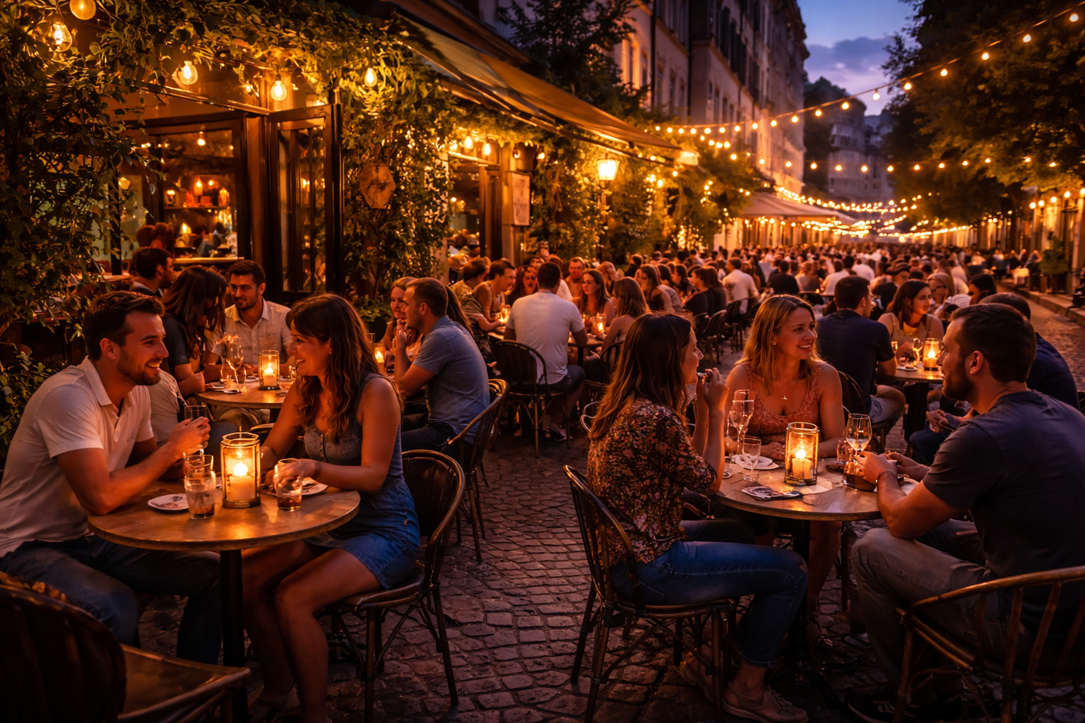 Restaurant draussen